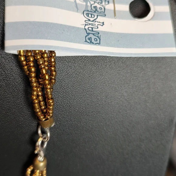 Chic Gold Multi-Strand Necklace - Picture 3 of 8